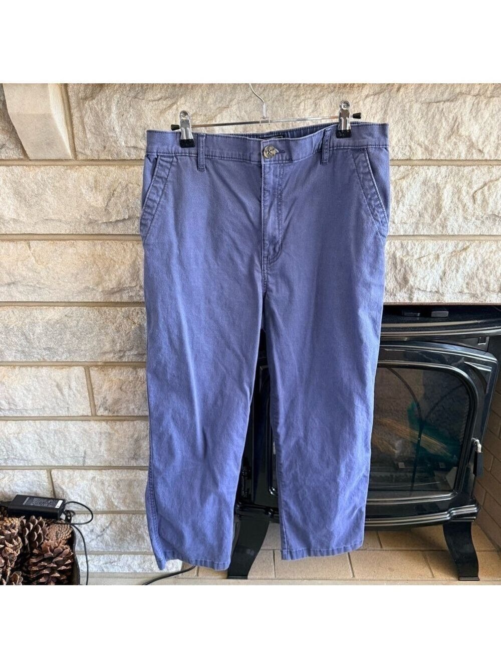 G.H. Bass & Co. Women's Indigo Chino Pants Size 10